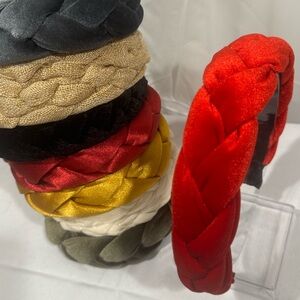 Bundle of 8 braided headbands